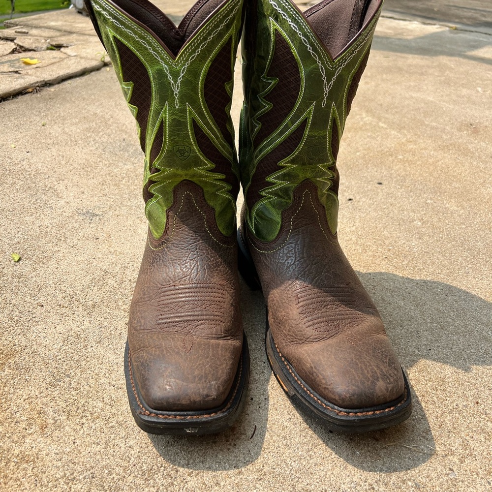 Ariat WorkHog Wide Square Toe VentTEK Work Boot Men’s 13 - Picture 2 of 3
